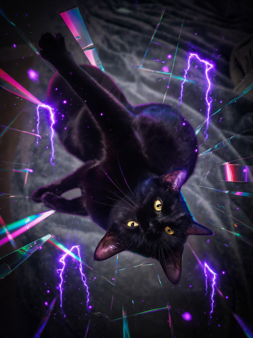 Freya &mdash; dimensional glitch chaos, Night Shade asset