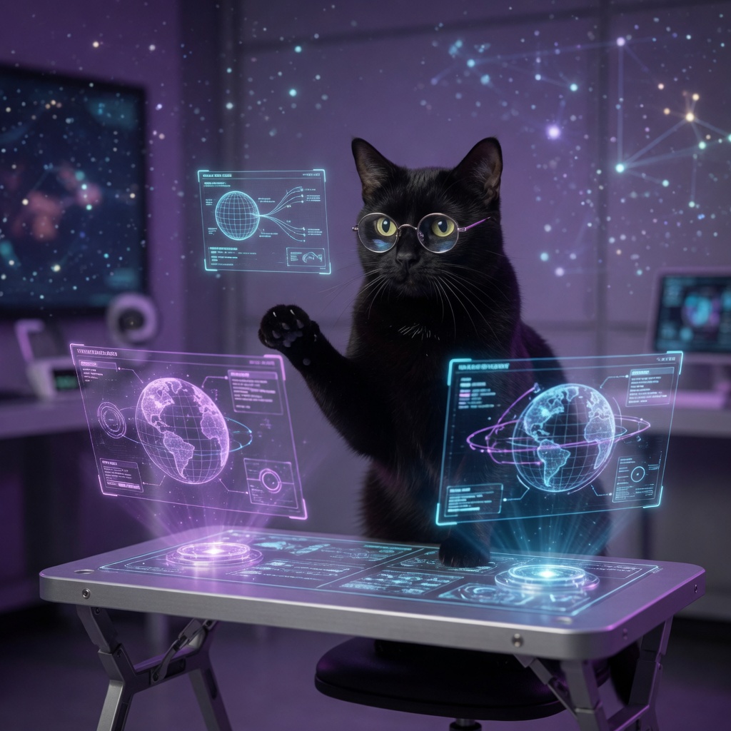 Luna &mdash; evil genius, holographic world plots